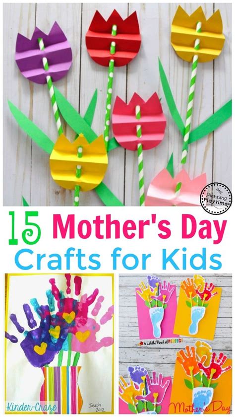 15 Cute Mothers Day Crafts For Kids Planning Playtime Mothers Day