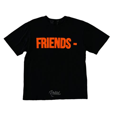 Vlone Friends Tee Black Orange