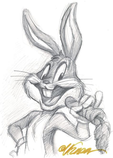 Bugs Bunny Original Sketch Joan Vizcarra First Catawiki