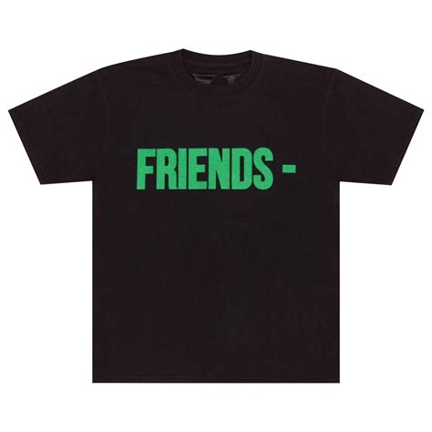 Vlone Vlone Friends T Shirt Blackgreen Grailed