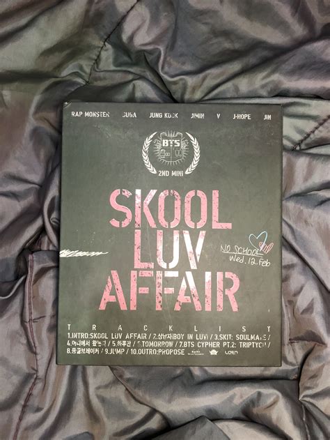 Preloved SKOOL LUV AFFAIR BTS ALBUM Jimin Photocard BTS Sticker