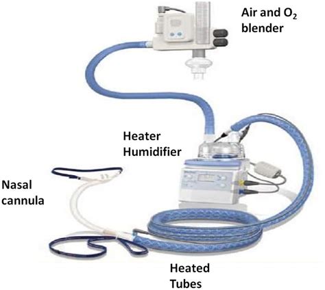 Rates above 5 l/min can result in discomfort to the patient. Optiflow nasal high-flow system (Fisher & Paikel ...