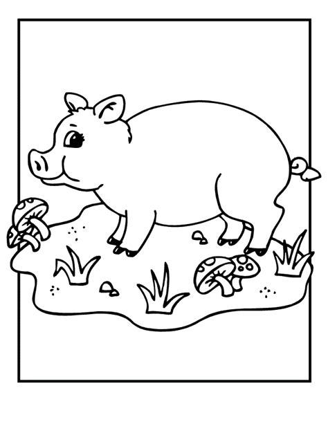 However, make the pig coloring pages for a toddler can take the pig from. Free Printable Pig Coloring Pages For Kids