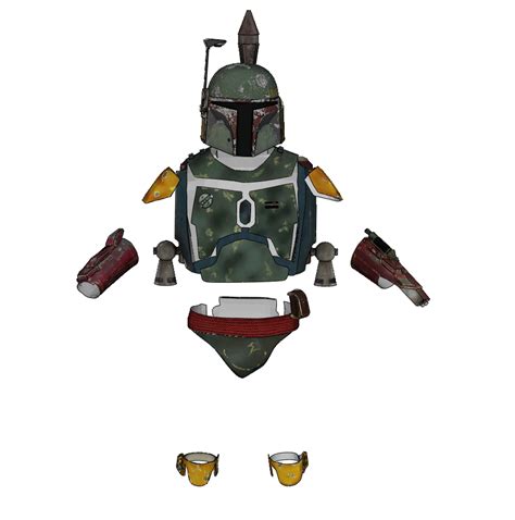 Boba Fett Armor Template