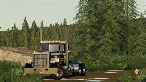 Fs19 Peterbilt 359 Truck V30 Farming Simulator 19 Modsclub