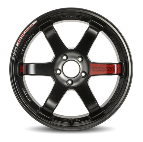 Rays Volk Te37sl Black Edition Iii 5x1143 18x95 38mm Wheel