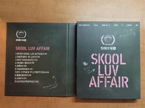 Unboxing BTS Skool Luv Affair 2nd Mini Album K Pop Amino