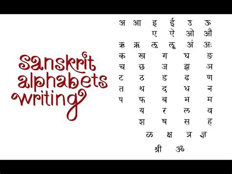 Sanskrit Writing