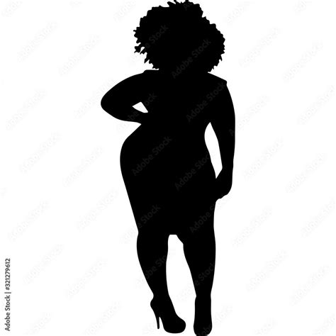 Black Woman Silhouette Clip Art