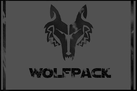 Cool Wolf Pack Logo Logodix