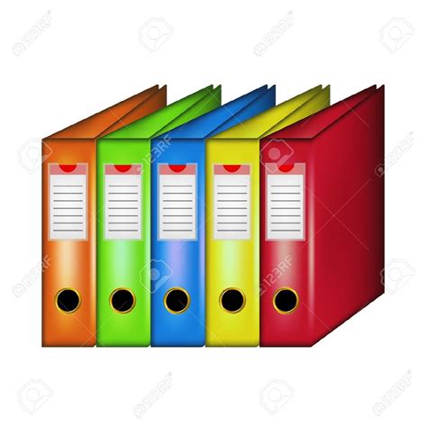 Binder Clipart Office File Binder Office File Transparent Free For