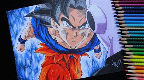 Drawing Goku Ultra Instinct Vs Jiren Dragon Ball Super Speed Drawing