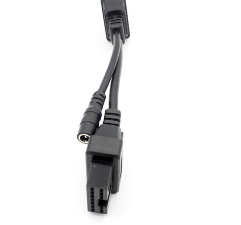 12 Pin OBD To OBDII 16 Pin Adapter Connector Cable 12 Pin Pass Through