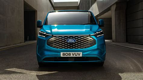 2024 Ford E Transit Custom Electric Van Detailed On Track For