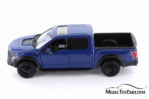 2017 Ford F 150 Raptor Blue Showcasts 79344bu 127 Scale Diecast