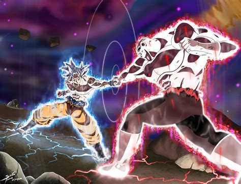 Goku Vs Jiren My Digital Drawing Dragonballsuper