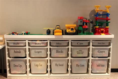 It will helpful for every mom. The TROFAST toy storage system from IKEA is nice - and ...