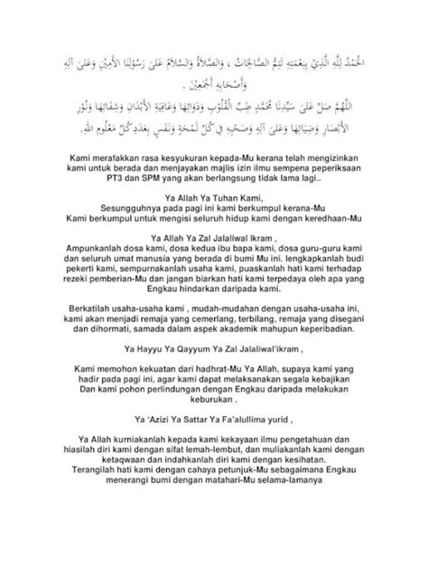 20++ Bacaan doa perpisahan sekolah ideas | scrlink