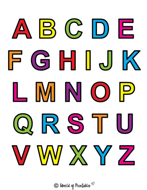 English Alphabet Printable Free Printable Templat Buickcafe