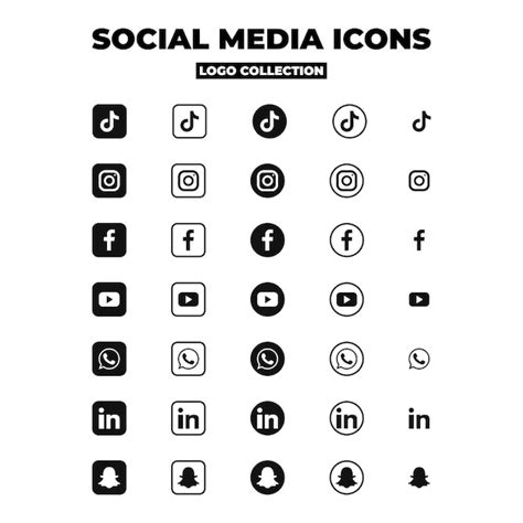 Social Media Logo Vector