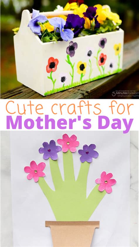 12 Super Cute Mothers Day Crafts For Kids Such Great T Ideas