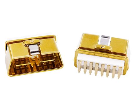 SMT Metal OBD Male Connector With Metal Shrapnel BENNZS