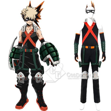 My Hero Academia Bakugou Katsuki Cosplay Halloween Costume