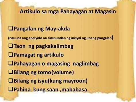 Halimbawa Ng Sanggunian Ng Isang Aklat Angaklate