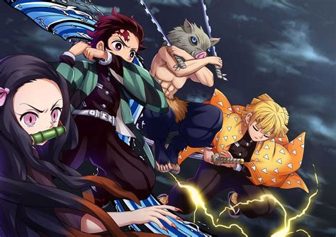 Wallpaper 4k Pc Anime Demon Slayer Demon Slayer 4k Kimetsu Yaiba