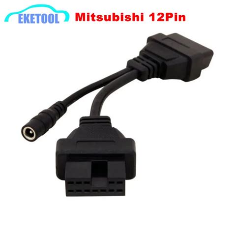 For Mitsubishi Pin Male To Obd Pin Female Obd Extension Diagnostic