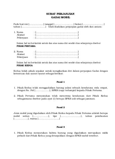 Detail Contoh Surat Pernyataan Ganti Rugi Kerusakan Koleksi Nomer