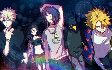 Denki Kaminari And Kyoka Jiro My Hero Academia Kyoka Jiro Hd Wallpaper