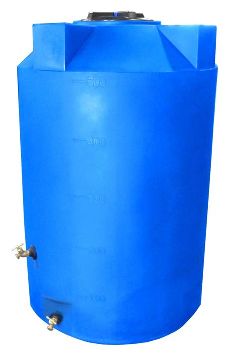 500 Gallon Poly Mart Emergency Water Storage Tank Rainwater