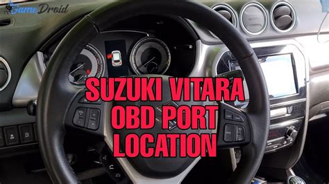 Suzuki Vitara Escudo 2017 Obd Diagnostic Port Location YouTube