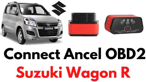 How To Connect Ancel OBD2 Car Scanner For Suzuki Wagon R YouTube