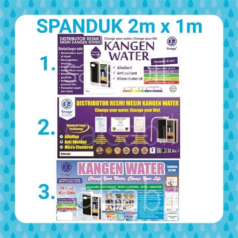 Jual Spanduk Ukuran 2x1 M Di Lapak Salsabil Water Treatment Bukalapak