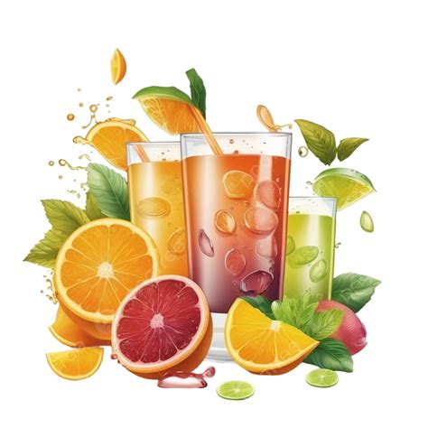 Fruits And Fruit Juices Psd Transparent Fruit Fruit Juice Juice PNG