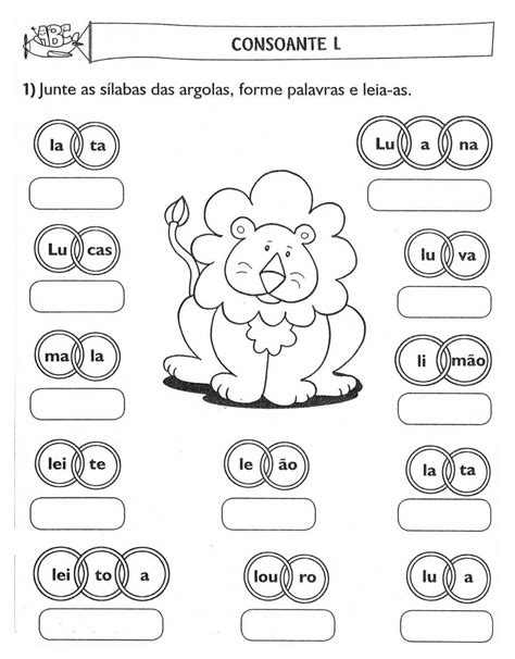 70 ATIVIDADES DE ALFABETIZAÇÃO JUNTANDO SÍLABAS