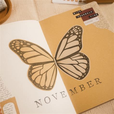 November Bullet Journal Setup Butterfly Theme Free Printable ⋆ Hay