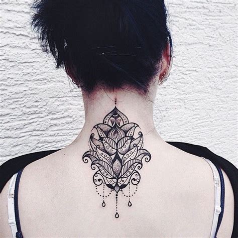 101 Pretty Back Of Neck Tattoos Styletic