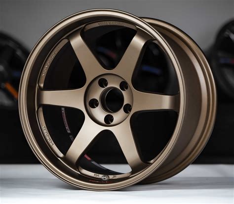 Volk Racing Te37sl 19×105″ 12 5×1143 Blast Bronze Bb Finish Wheel