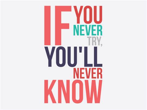 Both are essential in life. Leaderly Quote: If you never try, you'll never know. - Be Leaderly