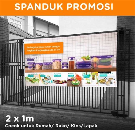 Spanduk 2x1 Meter