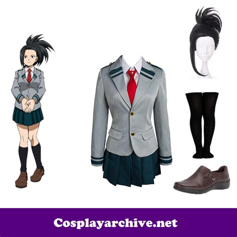 Momo Yaoyorozu Cosplay Costume Guide My Hero Academia World Cosplay