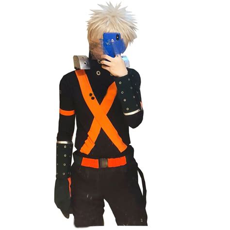 2018 My Hero Academia Boku No Hero Academia Costume Katsuki Bakugou