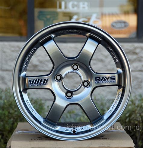 Rays Volk Racing Te37 Wheels 15x7 4x100 35 Offset Formula Silver