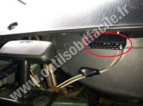 OBD2 Connector Location In Suzuki Wagon R 2000 2008 Outils OBD Facile