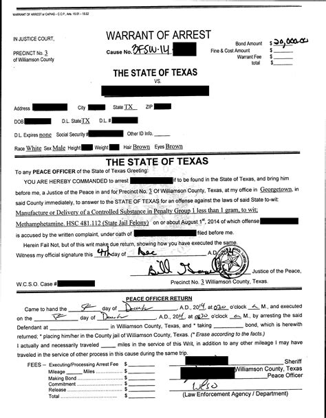 Search Warrant Vs Warrant Of Arrest