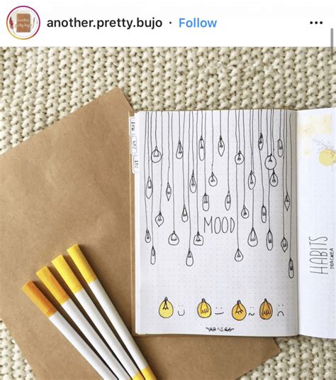 50 Bullet Journal Mood Tracker Spread Ideas Laptrinhx