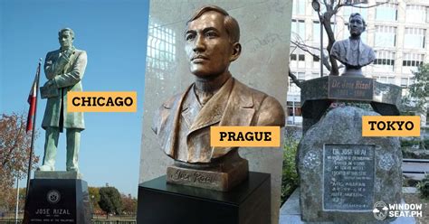 IN PHOTOS 22 Jose Rizal Monuments Around The World